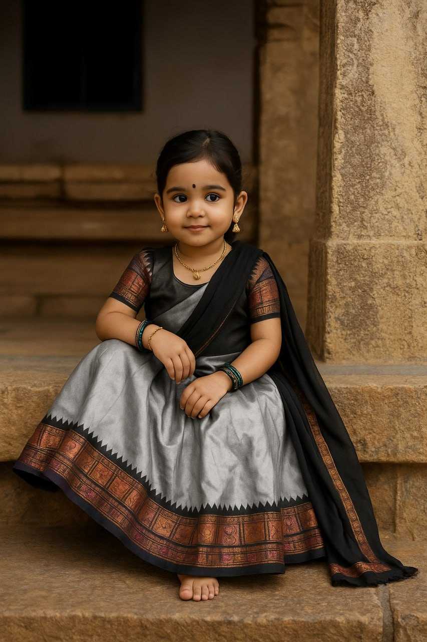 Ynf Lichi Silk KESH642 008 Kids Wear Wholesale Kids Lehenga Girls Ethnic Wear Baby Girl Lehenga Manufacturer- Kids Exports