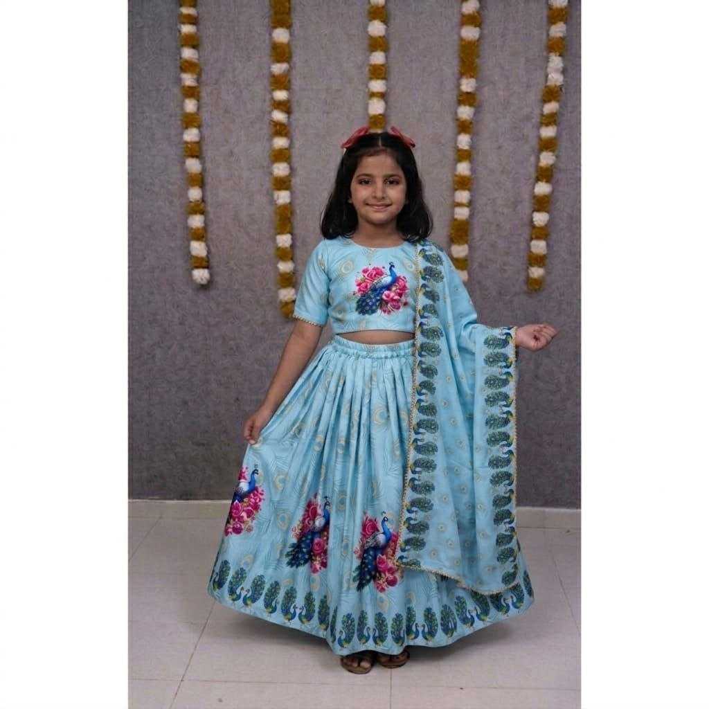 Ynf Cotton KESH461 167 Kids Wear Wholesale Kids Lehenga Kids Festive Wear Kids Party Wear Ethnic Manufacturer- Kids Exports