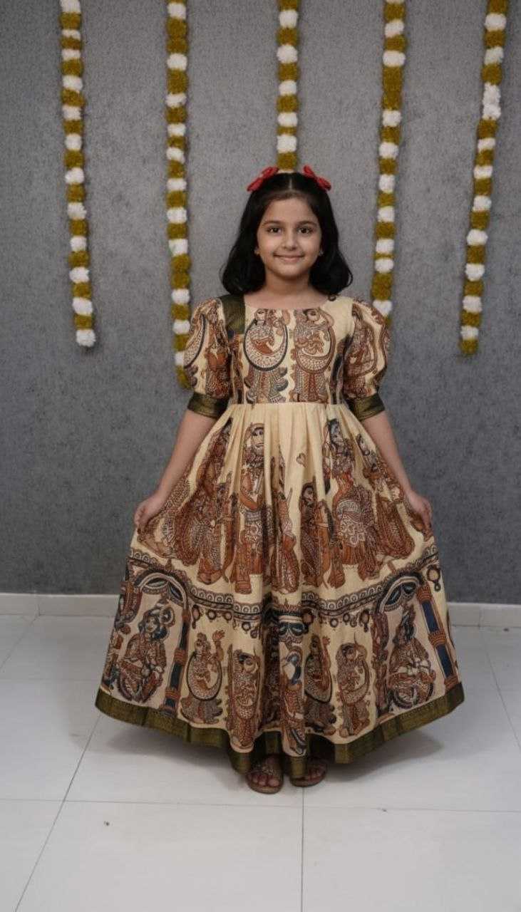 Ynf Georgette KESH461 237 Kids Wear Wholesale Kids Gown Kids Designer Frock Kids Party Wear Ethnic Manufacturer- Kids Exports
