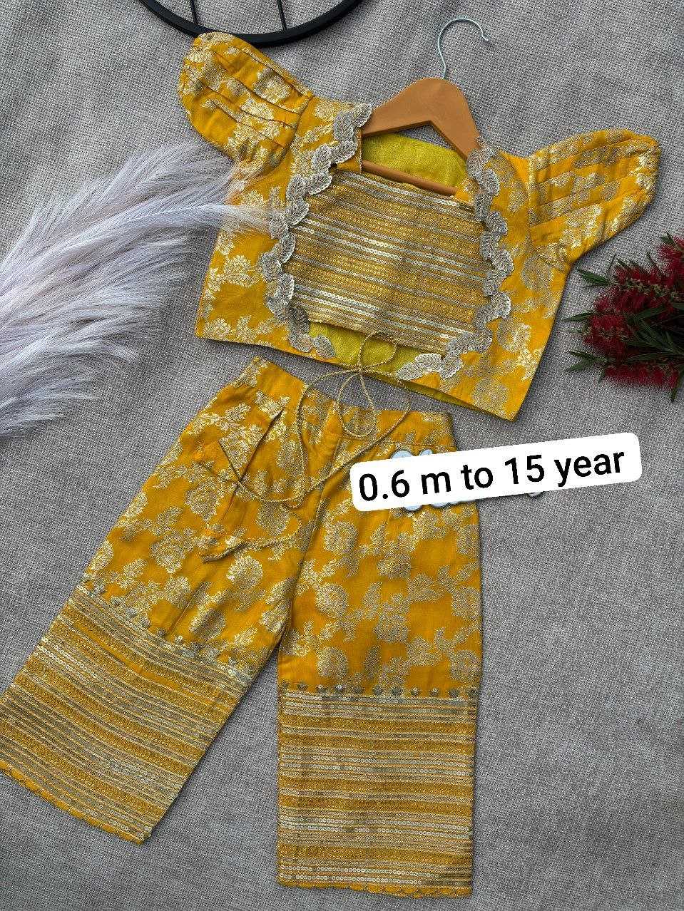 Ynf Soft Cotton KESH107 WORK Kids Wear Wholesale Kids Top & Pant Kids Co-ord Set Kids Festive Wear Manufacturer- Kids Exports