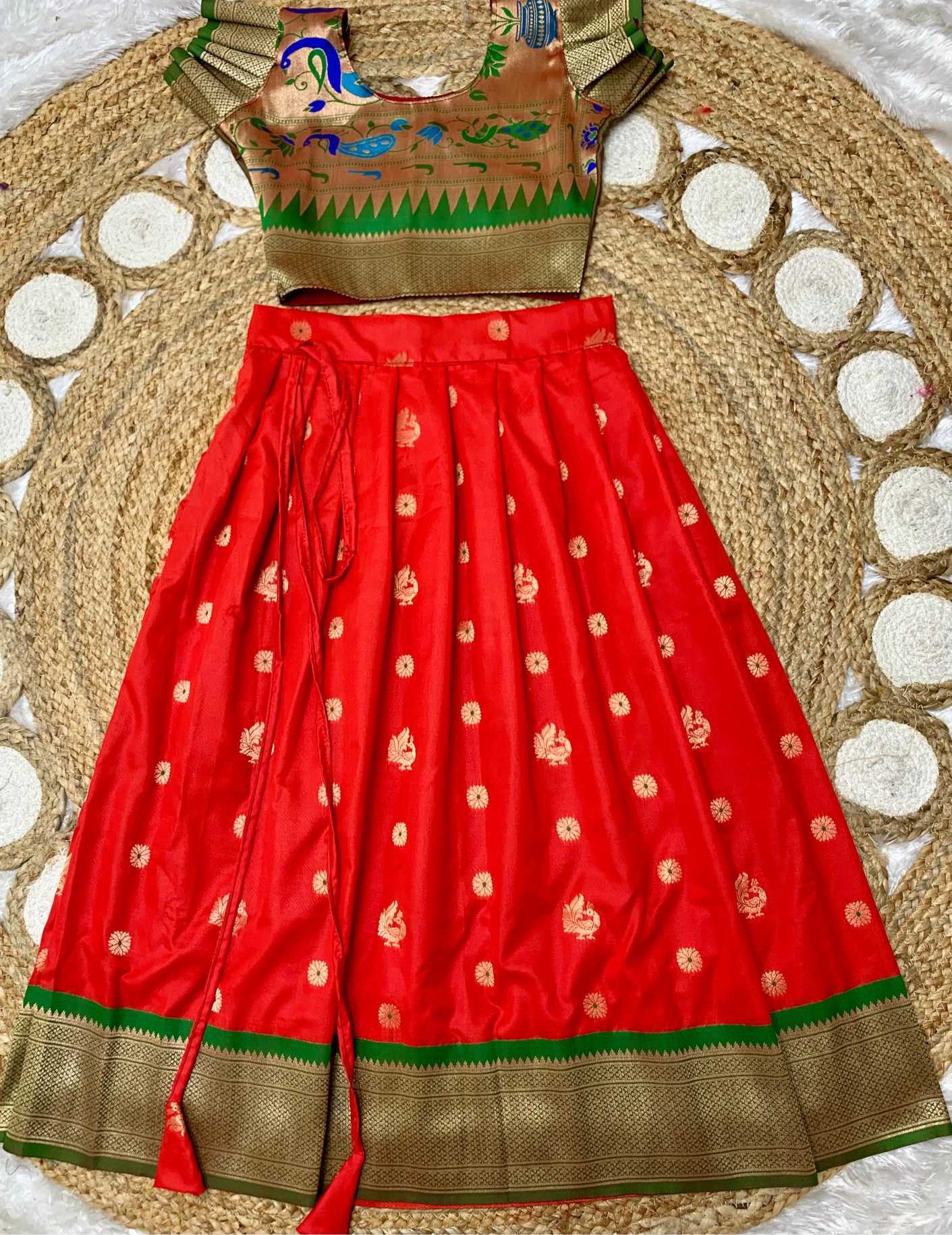 Ynf Soft Silk KESH685 Baizeenah Kids Wear Wholesale Kids Lehenga Kids Lehenga Choli Baby Girl Lehenga Manufacturer- Kids Exports