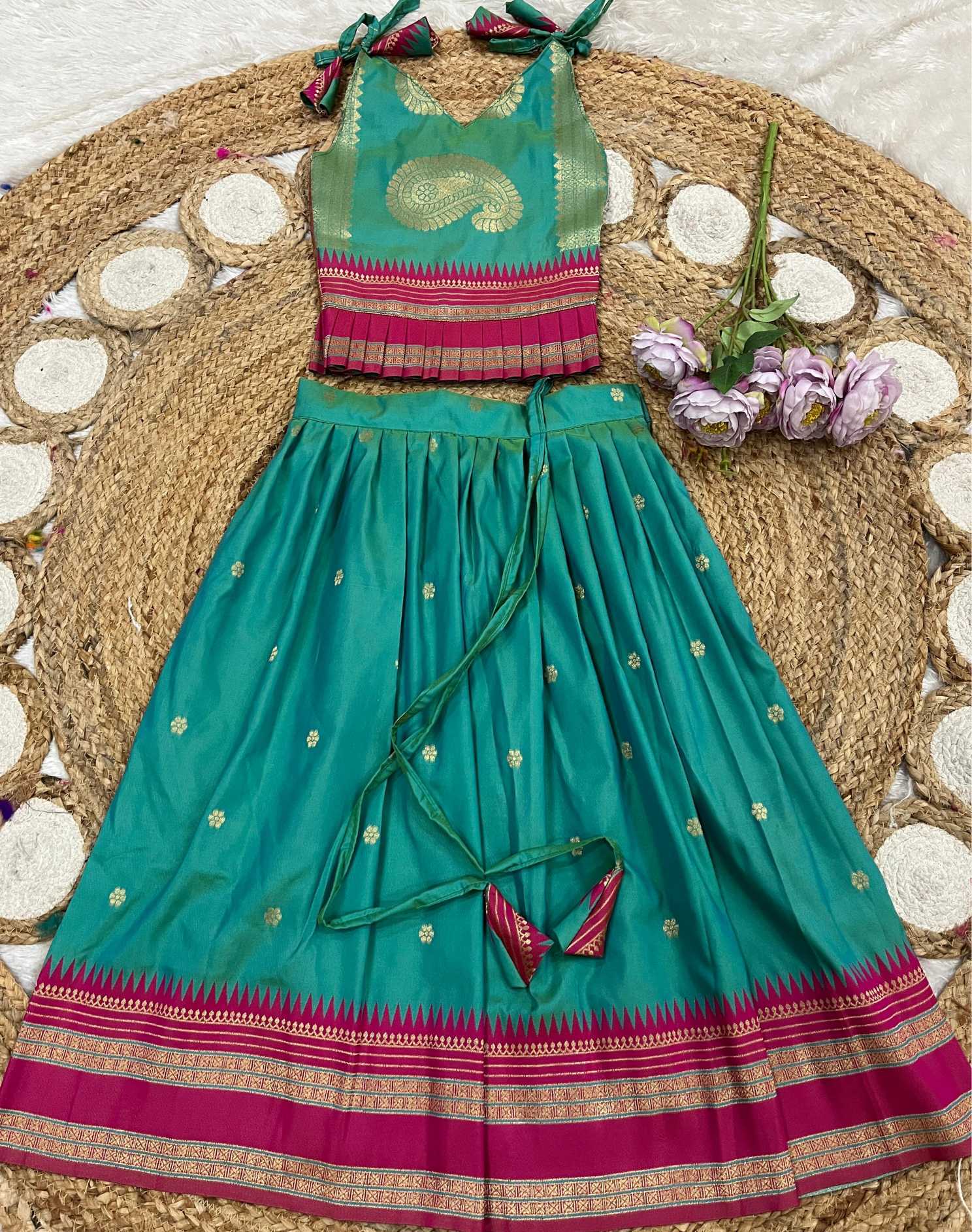 Ynf Soft Silk KESH685 Devarika Kids Wear Wholesale Kids Lehenga Kids Lehenga Choli Baby Girl Lehenga Manufacturer- Kids Exports