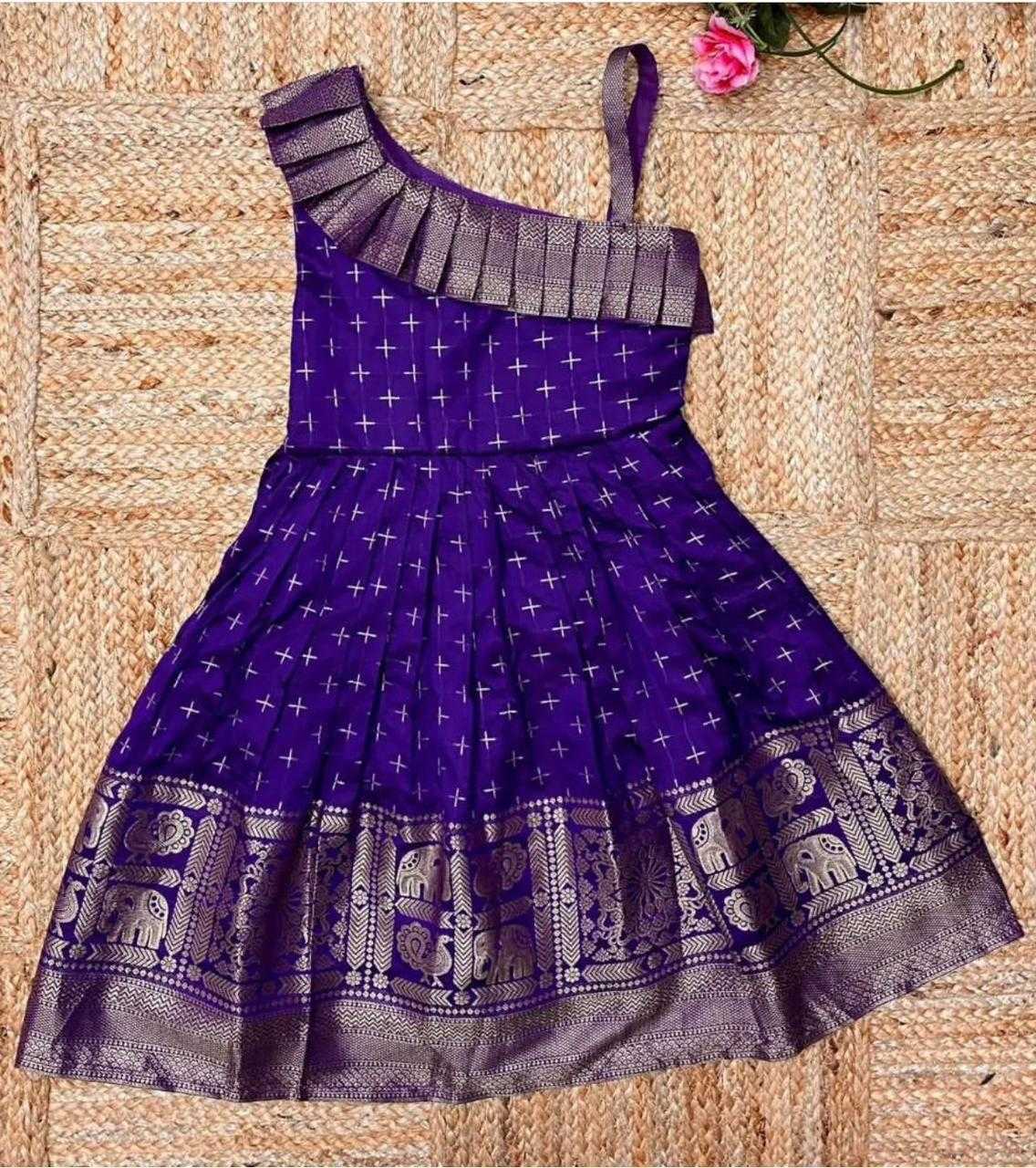 YNF JACQUARD KIDS WEAR WHOLESALE KIDS GOWNS MANUFACTURER