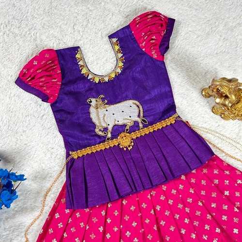 YNF BANGLORI SILK KESH109 RRKT78 KIDS WEAR WHOLESALE KIDS LEGENGAS MANUFACTURER