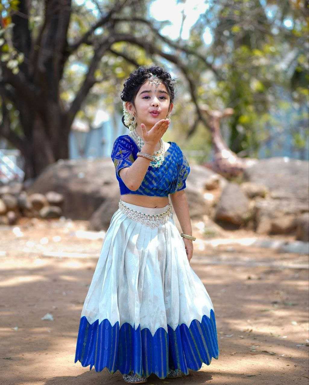 YNF CHINON SILK KESH168 MNT24 KIDS WEAE WHOLESALE KIDS LEHENGA KIDS ETHNIC WEAR KIDS TRADITIONAL OUTFITS KIDS FESTIVE WEAR MANUFACTURER