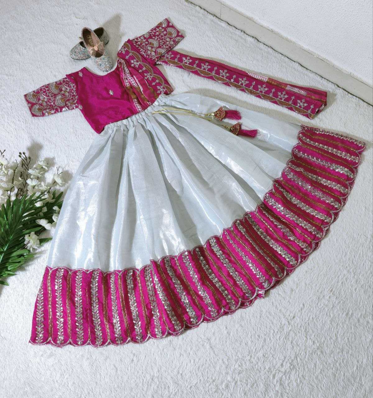 YNF CHINON SILK KESH168 MNT24 KIDS WEAE WHOLESALE KIDS LEHENGA KIDS ETHNIC WEAR KIDS TRADITIONAL OUTFITS KIDS FESTIVE WEAR MANUFACTURER