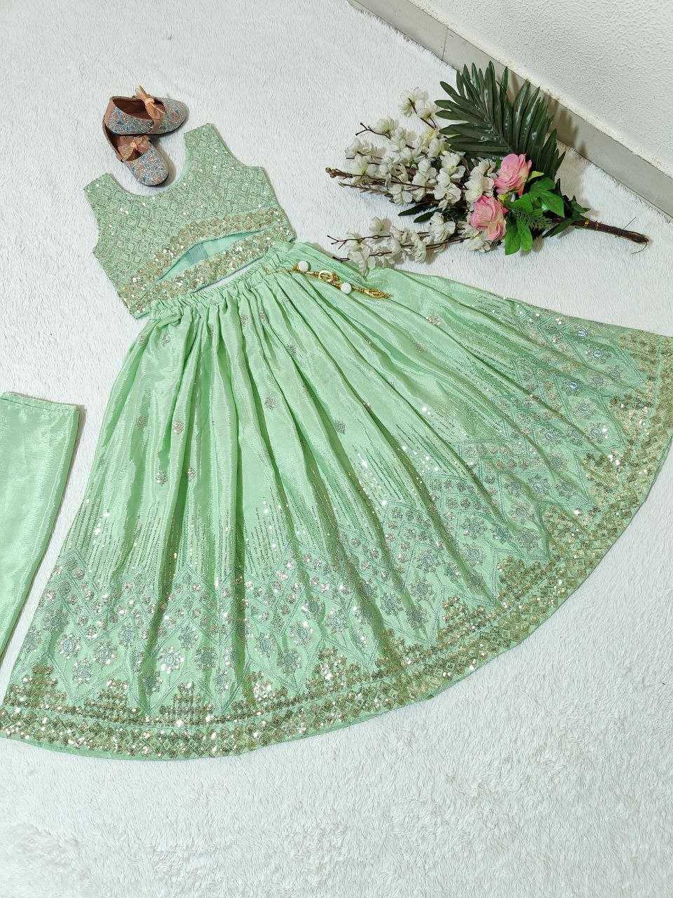 YNF CHINON SILK KESH168 MNT33 KIDS WEAR WHOLESALE KIDS LEHENGA KIDS TRADITIONAL OUTFITS KIDS LEHENGA CHOLI KIDS FESTIVE WEAR KIDS WEDDING OUTFITS MANUFACTURER