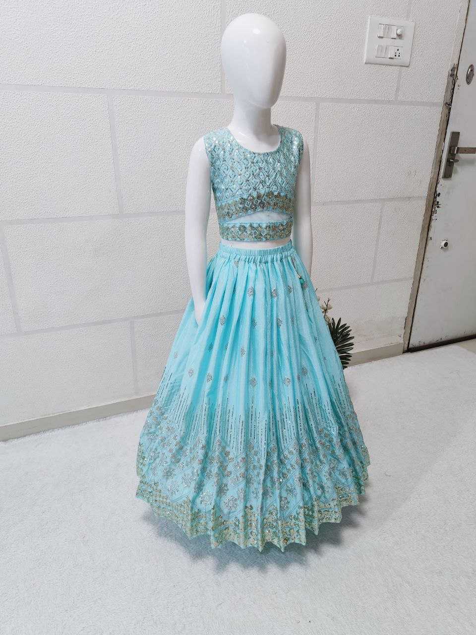 YNF CHINON SILK KESH168 MNT33 KIDS WEAR WHOLESALE KIDS LEHENGA KIDS TRADITIONAL OUTFITS KIDS LEHENGA CHOLI KIDS FESTIVE WEAR KIDS WEDDING OUTFITS MANUFACTURER