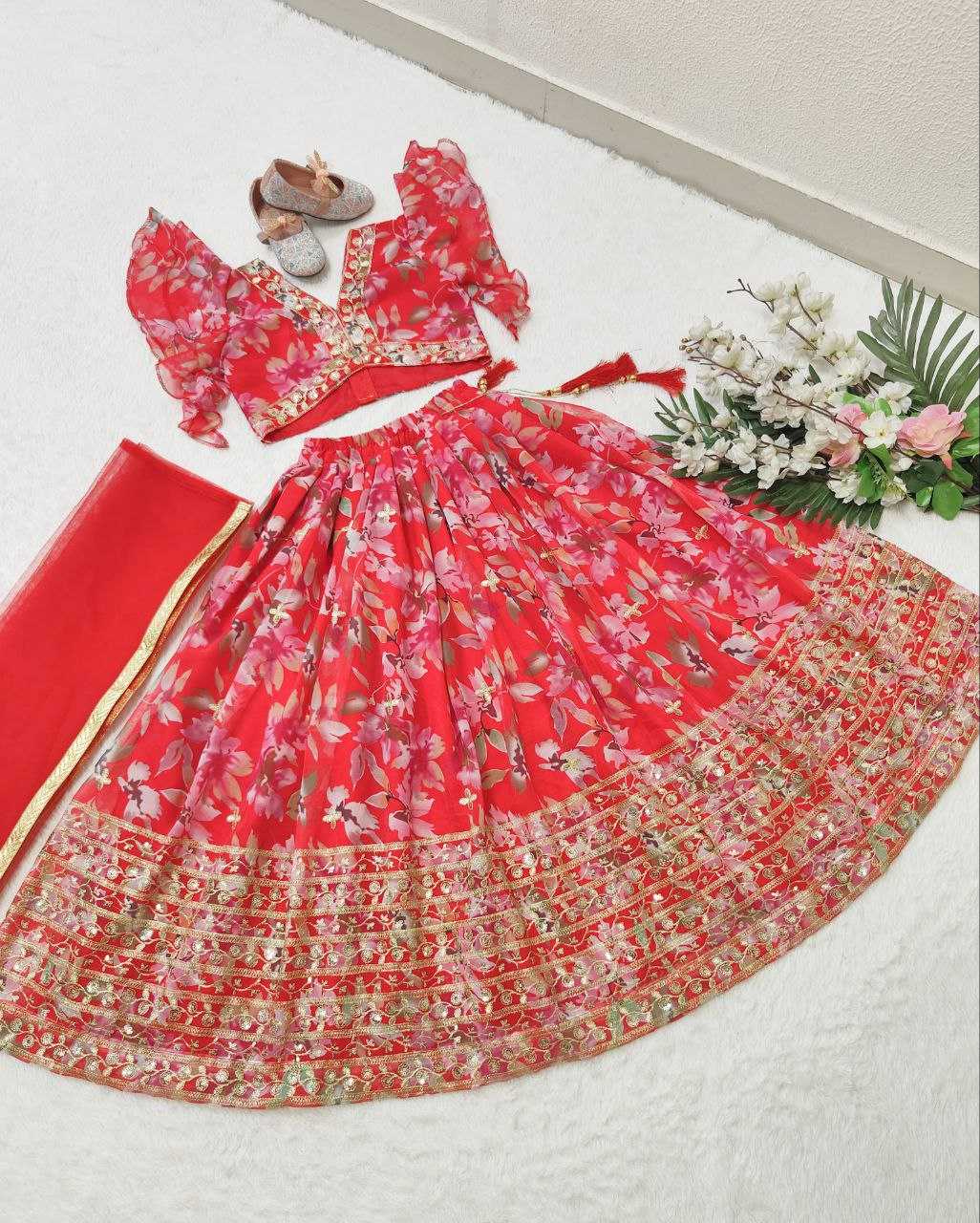 YNF FAUX GEORGETTE KESH168 MNT10 KIDS WEAR WHOLESALE KIDS LEHENGA KIDS ETHNIC WEAR KIDS TRADITIONAL OUTFITS KIDS LEHENGA CHOLI KIDS WEDDINGS OUTFITS KIDS DIWALI CLOTHES  MANUFACTURER