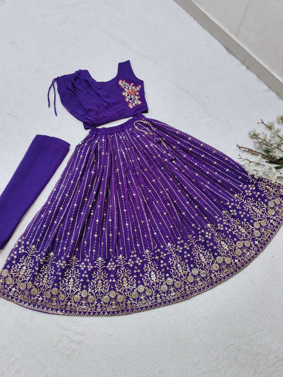 YNF FAUX GEORGETTE KESH168 MNT27 KIDS WEAE WHOLESALE  KIDS LEHENGA KIDS ETHNIC WEAR KIDS TRADITIONAL OUTFITS KIDS FESTIVE WEAR KIDS WEDDING OUTFITS MANUFACTURER