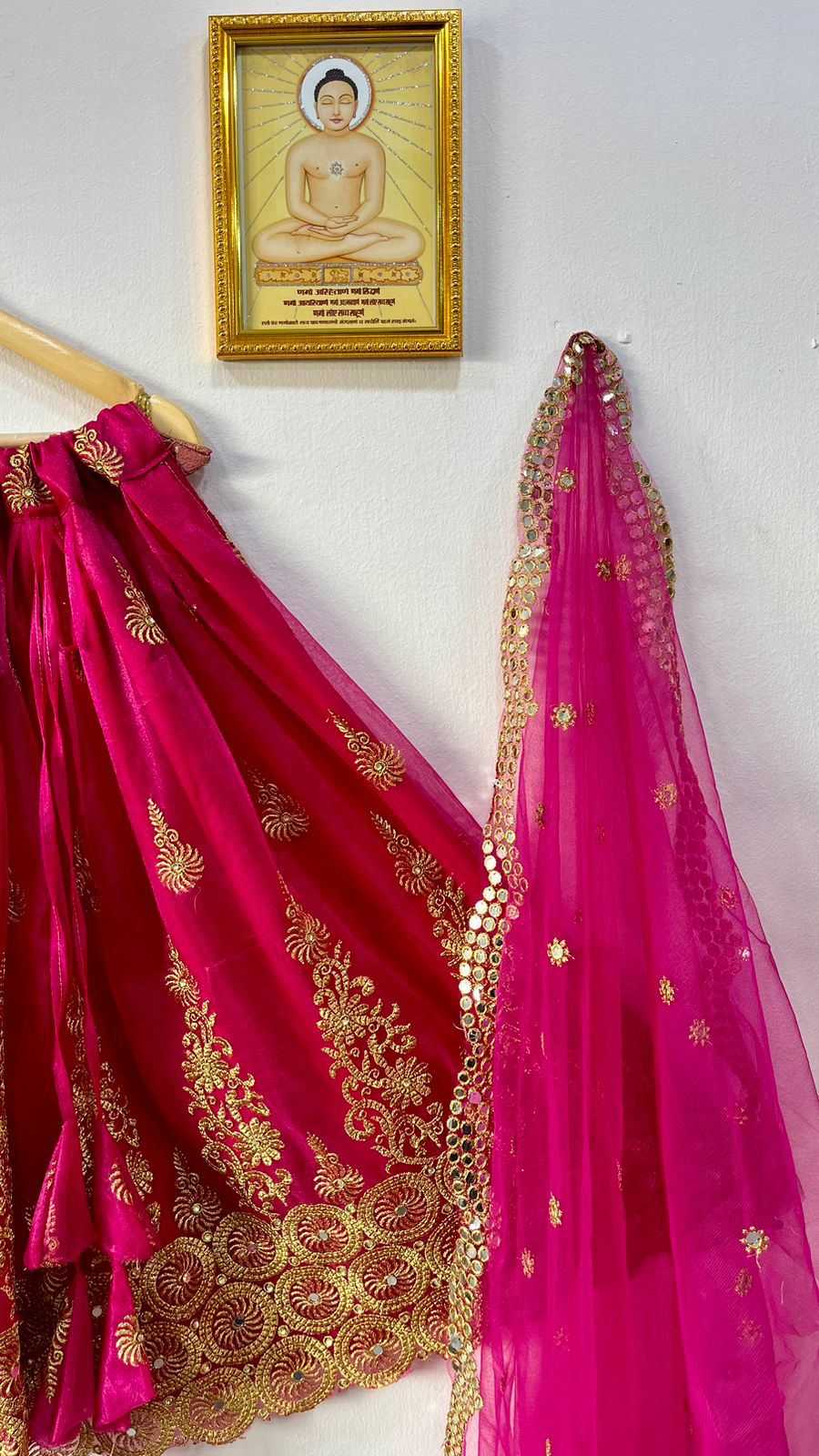 YNF SOFT TISSUE RIN115 REF48 KIDS WEAR WHOLESALE KIDS LEHENGAS MANUFACTURER