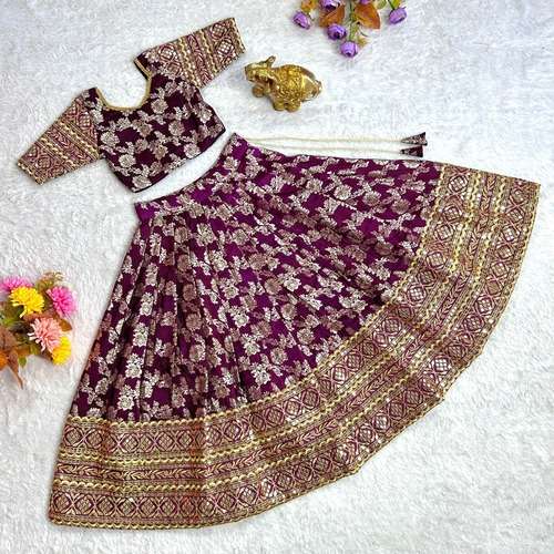 YNF VISCOSE KESH109 RRKT27 KIDS WEAR WHOLESALE KIDS LEHENGAS MANUFACTURER