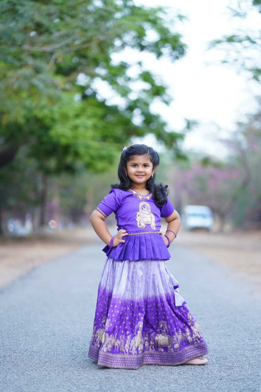 YNF VISCOSE KESH109 RRKT49 KIDS WEAR WHOLESALE KIDS LEHENGAS MANUFACTURER