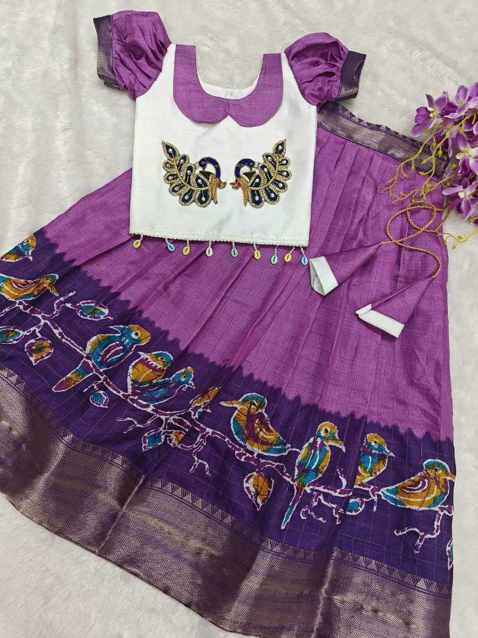 YNF BANGALORI SILK KESH189 VET21KIDS WEAR WHOLESALE KIDS LEHENGA TRADITIONAL OUTFITS KIDS LEHENGA FESTIVE WEAR KIDS WEDDING OUTFITS MANUFACTURER- Kids Exports