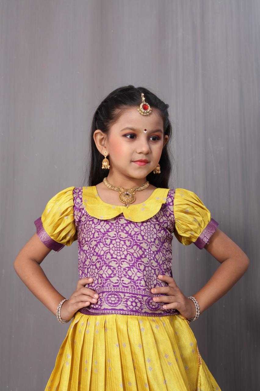 YNF SOFT DOLA RIN192 8058 KIDS WEAR WHOLESALE KIDS LEHENGA KIDS TRADITIONAL OUTFITS KIDS LEHENGA CHOLI KIDS FESTIVE WEAR KIDS WEDDING OUTFITS MANUFACTURER- Kids Exports