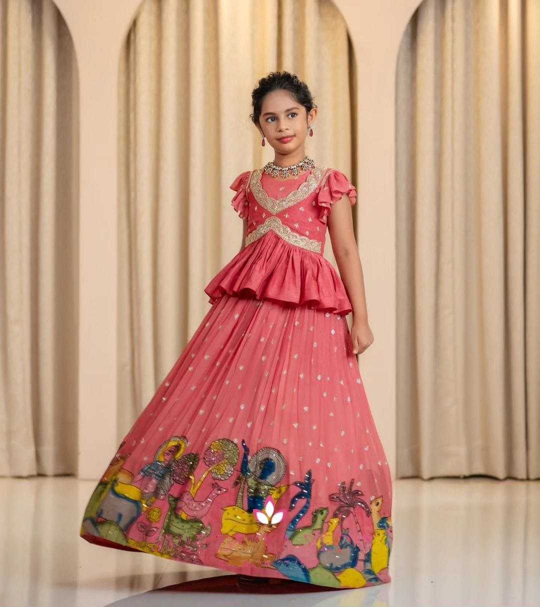 YNF CHINON SILK KESH168 MNT36 KIDS WEAR WHOLESALE KIDS LEHENGA KIDS TRADITIONAL OUTFITS KIDS FESTIVE WEAR KIDS WEDDING OUTFITS KIDS DIWALI CLOTHES KIDS RAKSHA BANDHAN OUTFITS MANUFACTURER