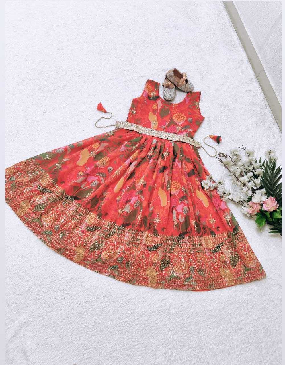 YNF FAUX GEORGETTE KESH168 MNT15 KIDS WEAR WHOLESALE KIDS GOWNS KIDS TRADITIONAL OUTFITS KIDS ETHNIC GOWNS KIDS FESTIVE WEAR KIDS DIWALI CLOTHES KIDS RAKSHA BANDHAN OUTFITS MANUFACTURER