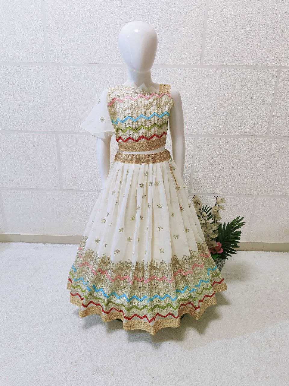 YNF FAUX GEORGETTE KESH168 MNT30 KIDS WEAR WHOLESALE KIDS LEHENGA KIDS TRADITIONAL OUTFITS KIDS LEHENGA CHOLI KIDS FESTIVE WEAR KIDS WEDDING OUTFITS MANUFACTURER