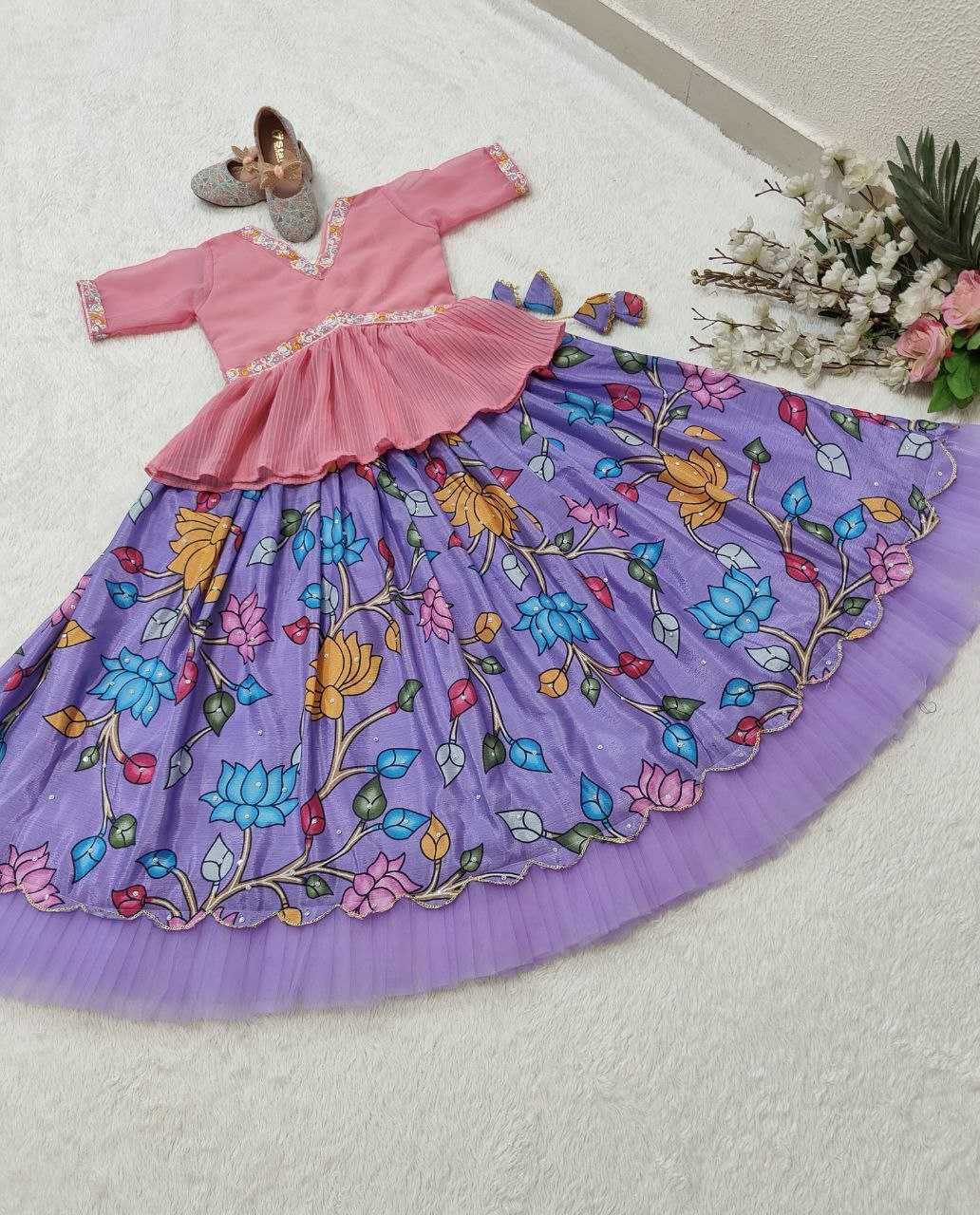 YNF FAUX GEORGETTE KESH168 MNT34 KIDS WEAE WHOLESALE KIDS LEHENGAS KIDS TRADITIONAL OUTFITS KIDS LEHENGA CHOLI KIDS WEDDING OUTFITS KIDS DIWALI CLOTHES MANUFACTURER