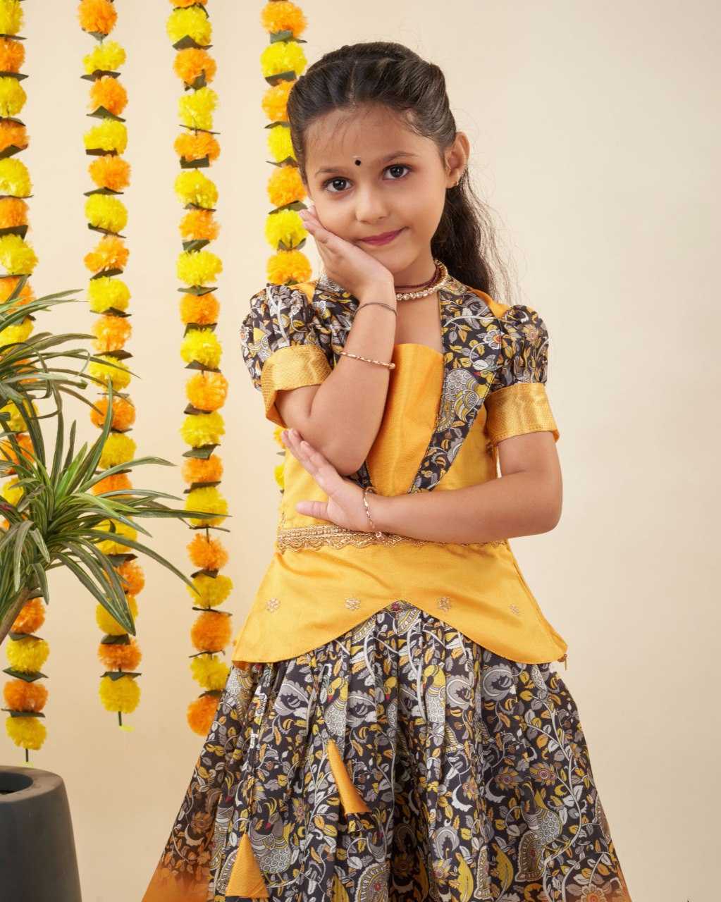 YNF SOFT SILK KESH109 RRKT35 KIDS WEAR WHOLESALE KIDS LEHENGAS MANUFACTURER