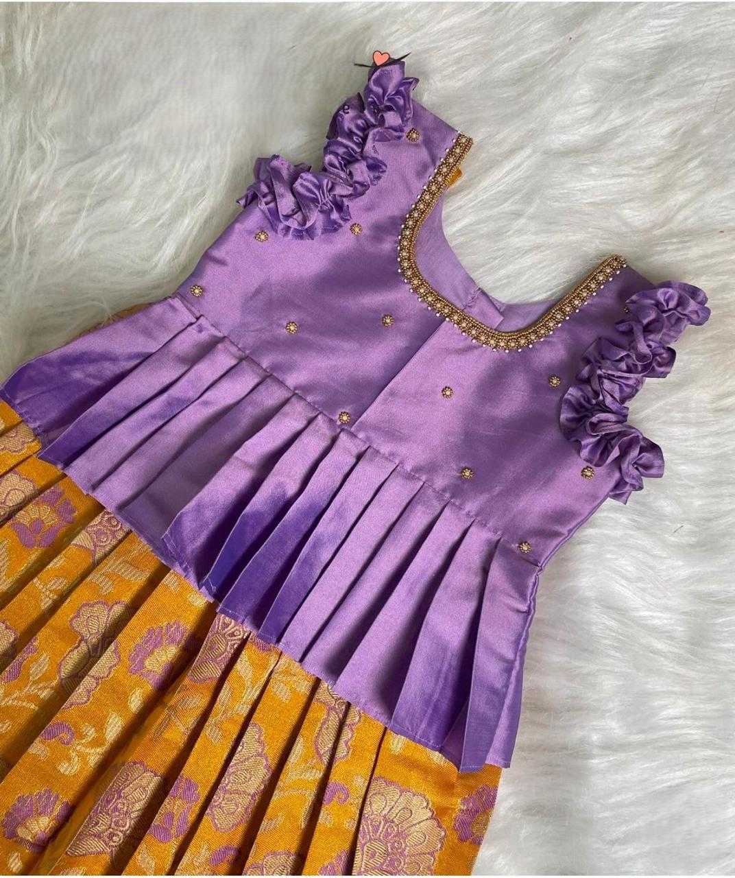 YNF KANJIVARAM SILK RIN192 8055 KIDS WEAR WHOLESALE KIDS GOWNS KIDS TRADITIONAL OUTFITS KIDS ETHNIC GOWNS KIDS FESTIVE WEAR MANUFACTURER- Kids Exports