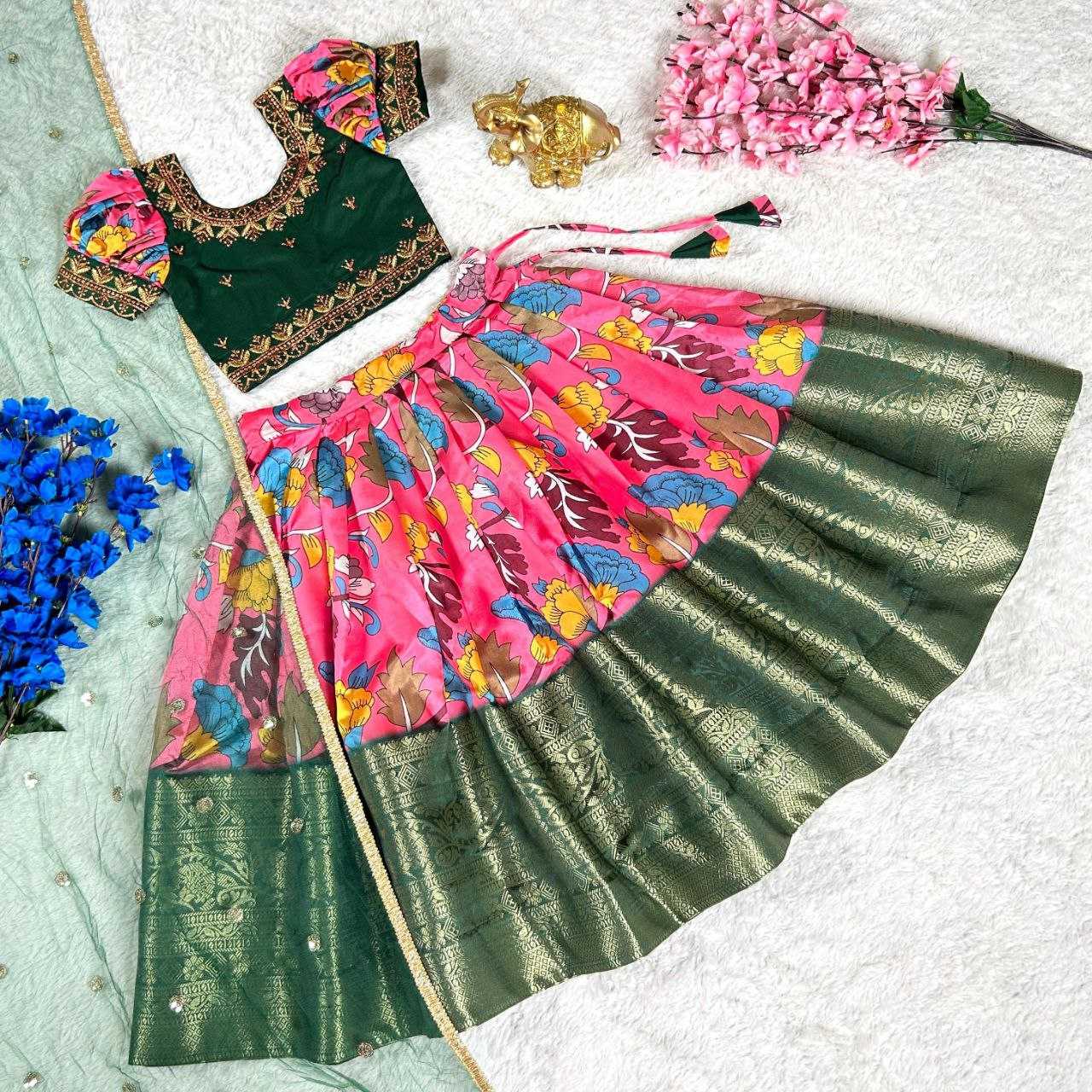 YNF SOFT SILK KESH109 RRK105 KIDS WEAR WHOLESALE KIDS LEHENGA KIDS TRADITIONAL OUTFITS KIDS LEHENGA CHOLI KIDS FESTIVE WEAR KIDS WEDDING OUTFITS MANUFACTURER- Kids Exports