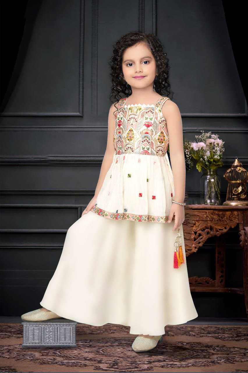 Ynf Crepe KESH461 76 Kids Wear Wholesale Kids Lehenga Kids Festive Wear Kids Wedding Outfits Manufacturer- Kids Exports