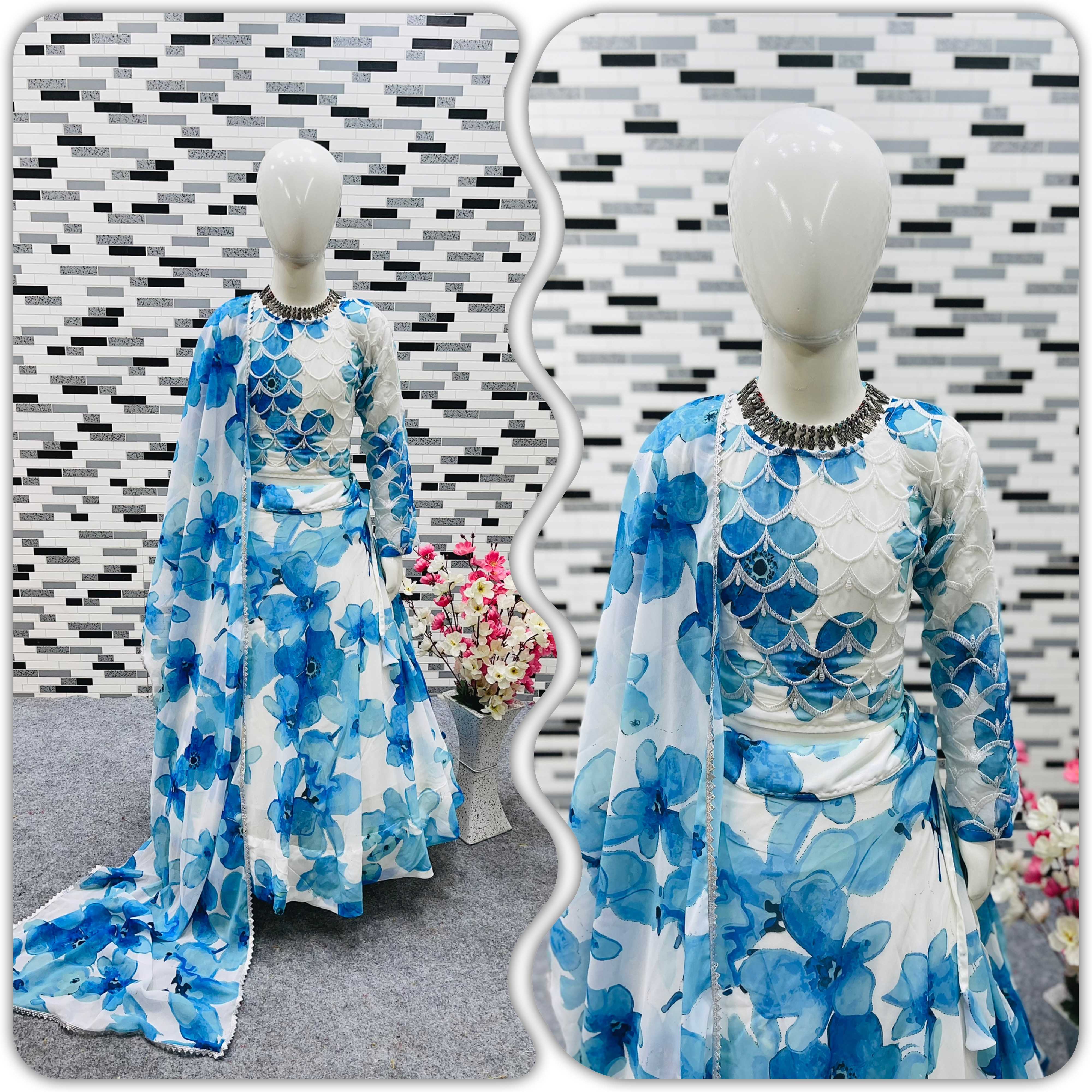 Ynf Faux Georgette KESH415 154 Kids Wear Wholesale Kids Lehenga Kids Lehenga Choli Baby Girl Lehenga Manufacturer- Kids Exports