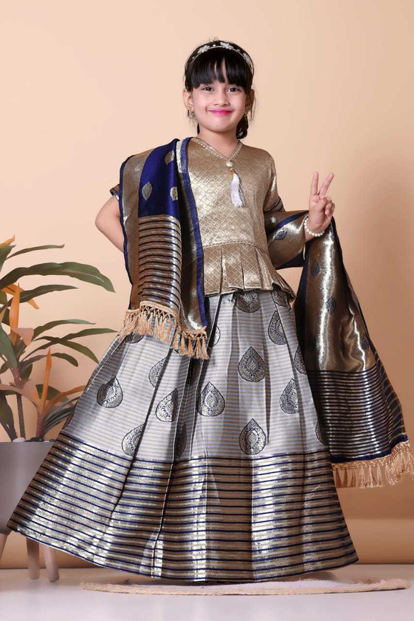 Ynf Jacquard RIN222 HK-88 Kids Wear Wedding Collections Festive Collections Wholesale Kids Suit Indian Wear For Kids Kids Lehenga Choli Manufacturer- Kids Exports