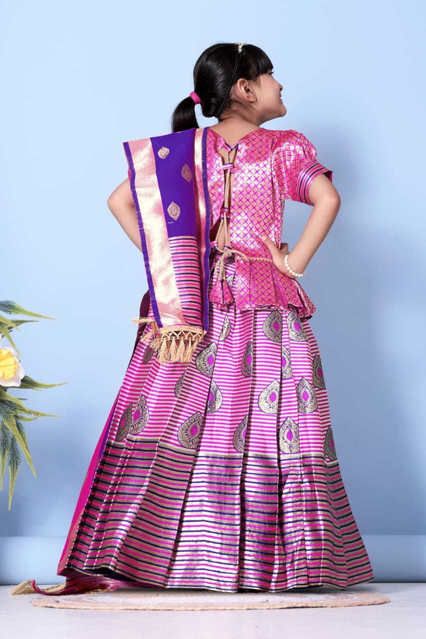 Ynf Jacquard RIN222 HK-88 Kids Wear Wedding Collections Festive Collections Wholesale Kids Suit Indian Wear For Kids Kids Lehenga Choli Manufacturer- Kids Exports