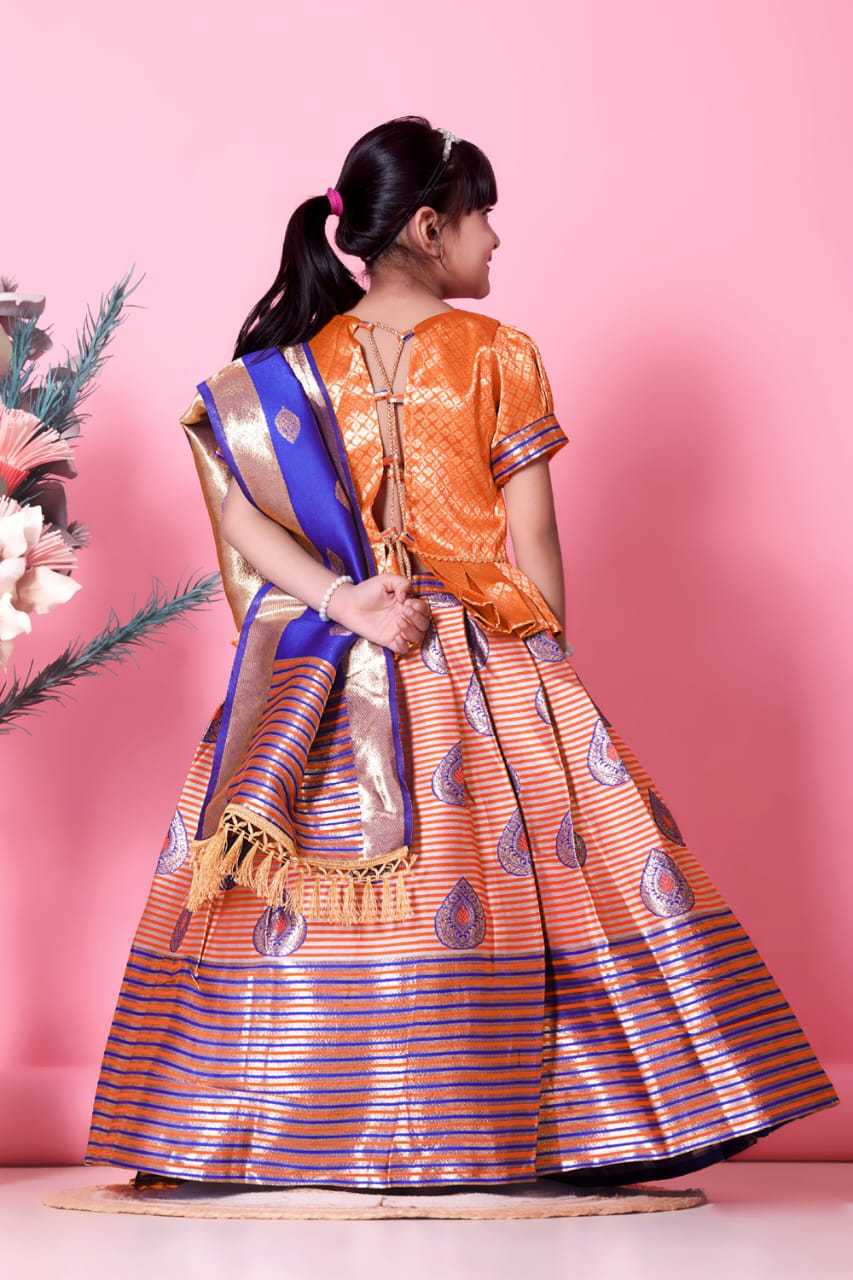 Ynf Jacquard RIN222 HK-88 Kids Wear Wedding Collections Festive Collections Wholesale Kids Suit Indian Wear For Kids Kids Lehenga Choli Manufacturer- Kids Exports