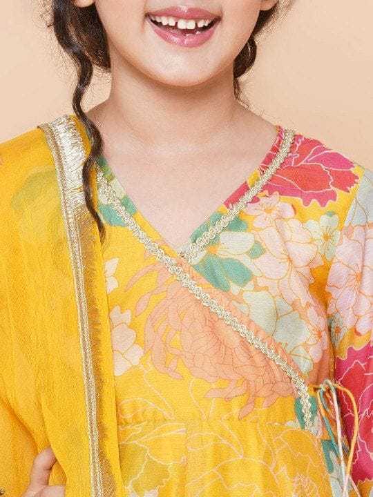 Ynf Rayon RIN222 HK-89 Kids Wear Wedding Collections Festive Collections Wholesale Kids Anarkali Suits Kids Festive Wear Kids Wedding Outfits Manufacturer- Kids Exports