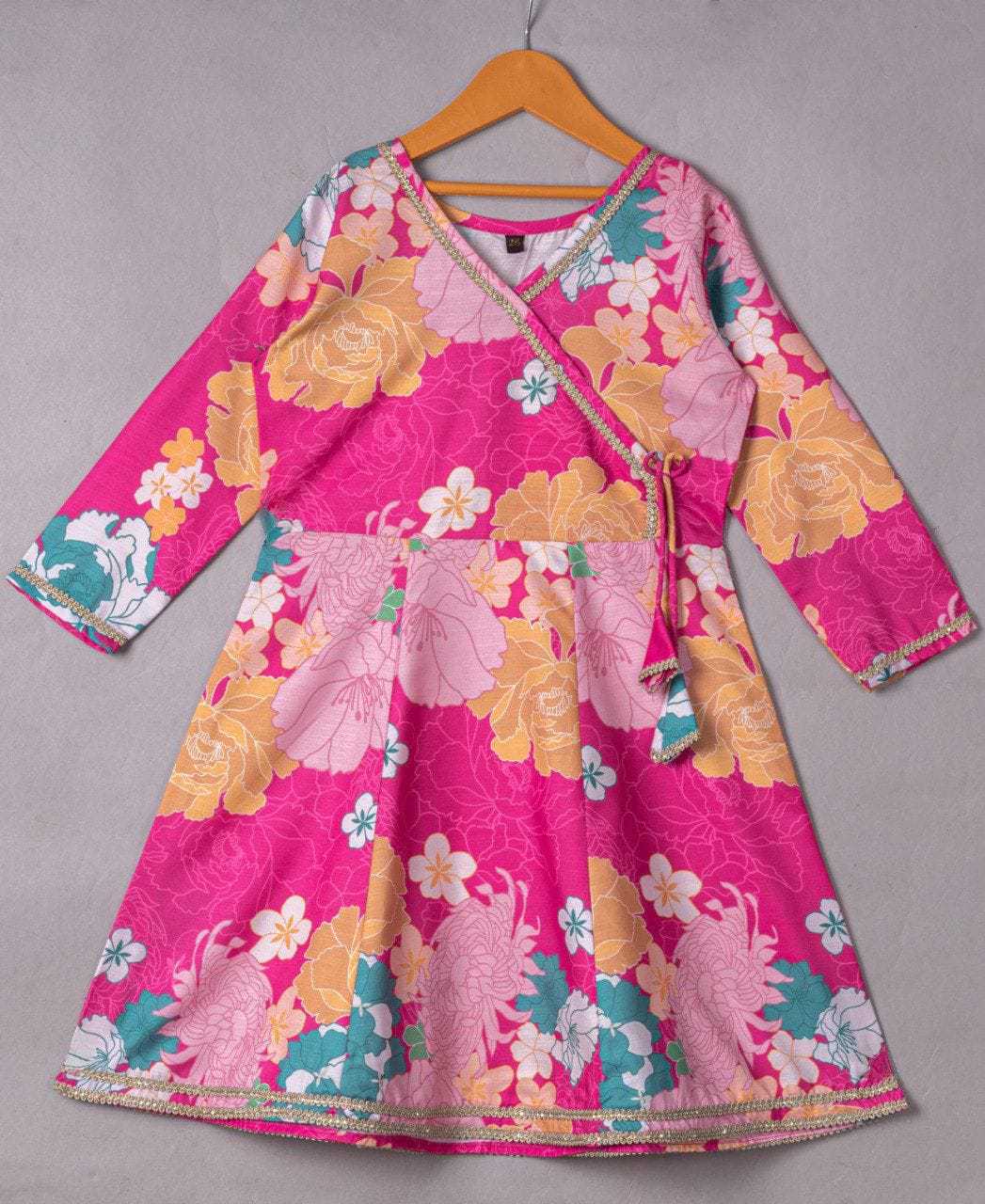 Ynf Rayon RIN222 HK-89 Kids Wear Wedding Collections Festive Collections Wholesale Kids Anarkali Suits Kids Festive Wear Kids Wedding Outfits Manufacturer- Kids Exports