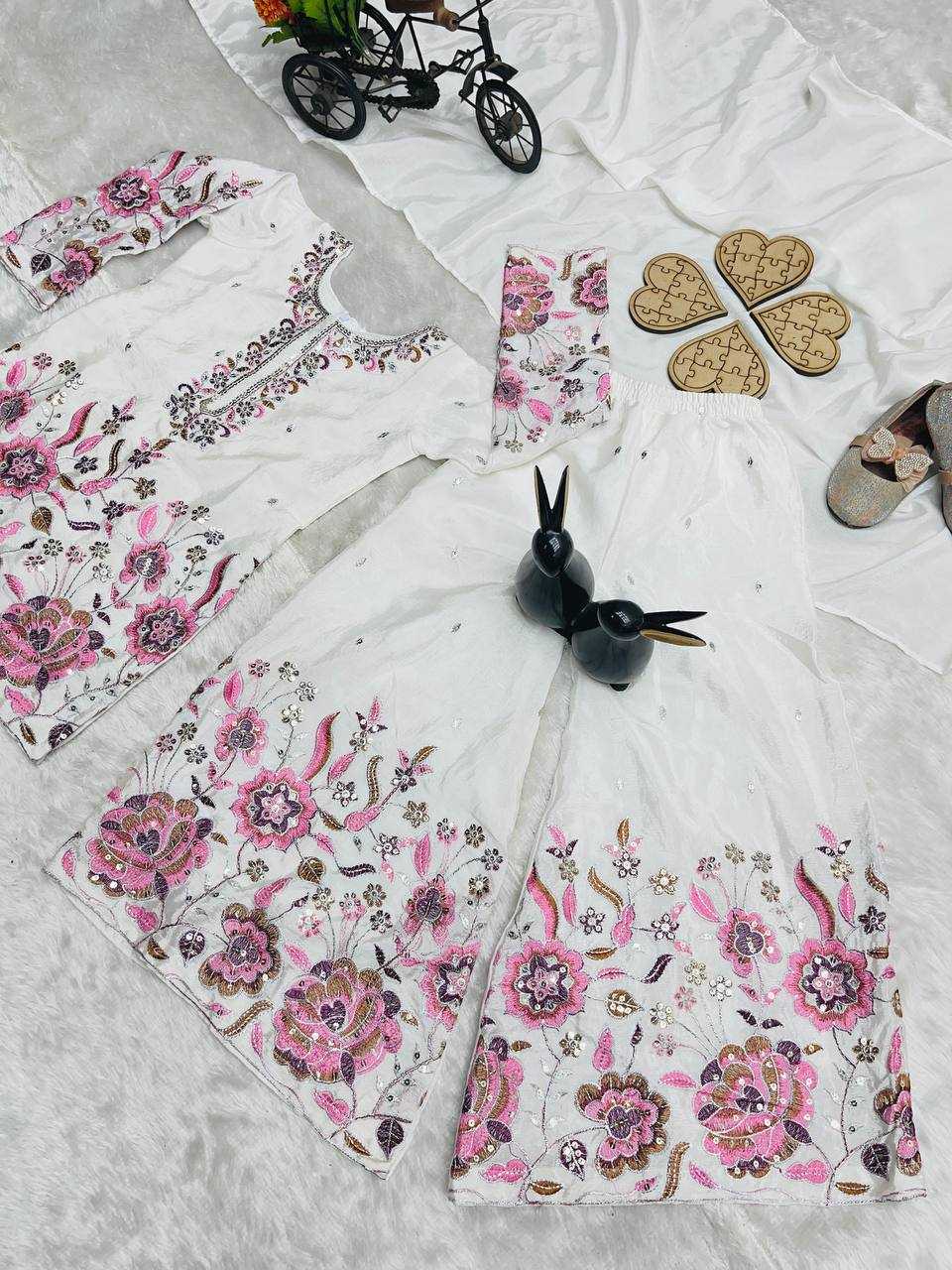 Ynf Chinon Silk KESH415 212 Kids Wear Wholesale Kids Suit Kids Ethnic Wear Kids Traditional Outfits Manufacturer- Kids Exports