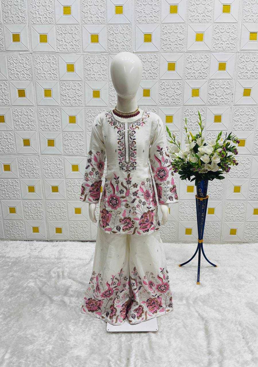 Ynf Chinon Silk KESH415 212 Kids Wear Wholesale Kids Suit Kids Ethnic Wear Kids Traditional Outfits Manufacturer- Kids Exports