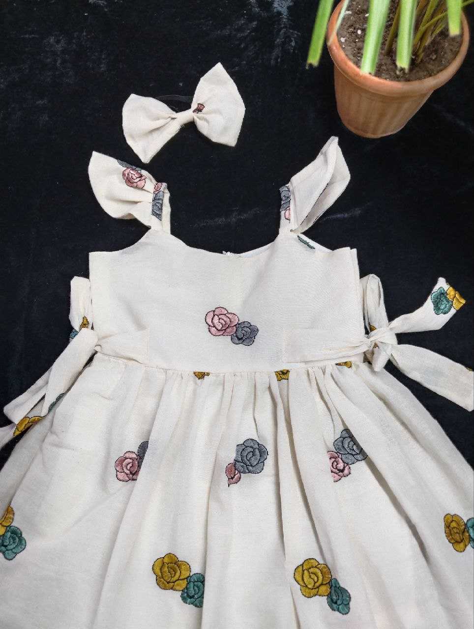 Ynf Cotton RIN107 356 Kids Wear Wholesale Kids Frocks Girls Frock Girls Cotton Frocks Manufacturer- Kids Exports