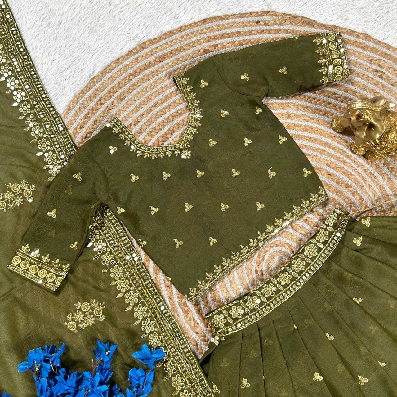 Ynf Georgette KESH505 344 Kids Wear Wholesale Kids Lehenga Kids Ghagra Choli Indian Wear For Kids Manufacturer- Kids Exports