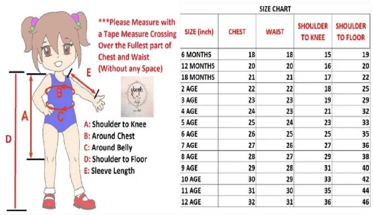 Ynf Soft Cotton RIN107 326 Kids Wear Wholesale Kids Traditional Outfits Kids Anarkali Suits Kids Navratri Outfits Manufacturer- Kids Exports