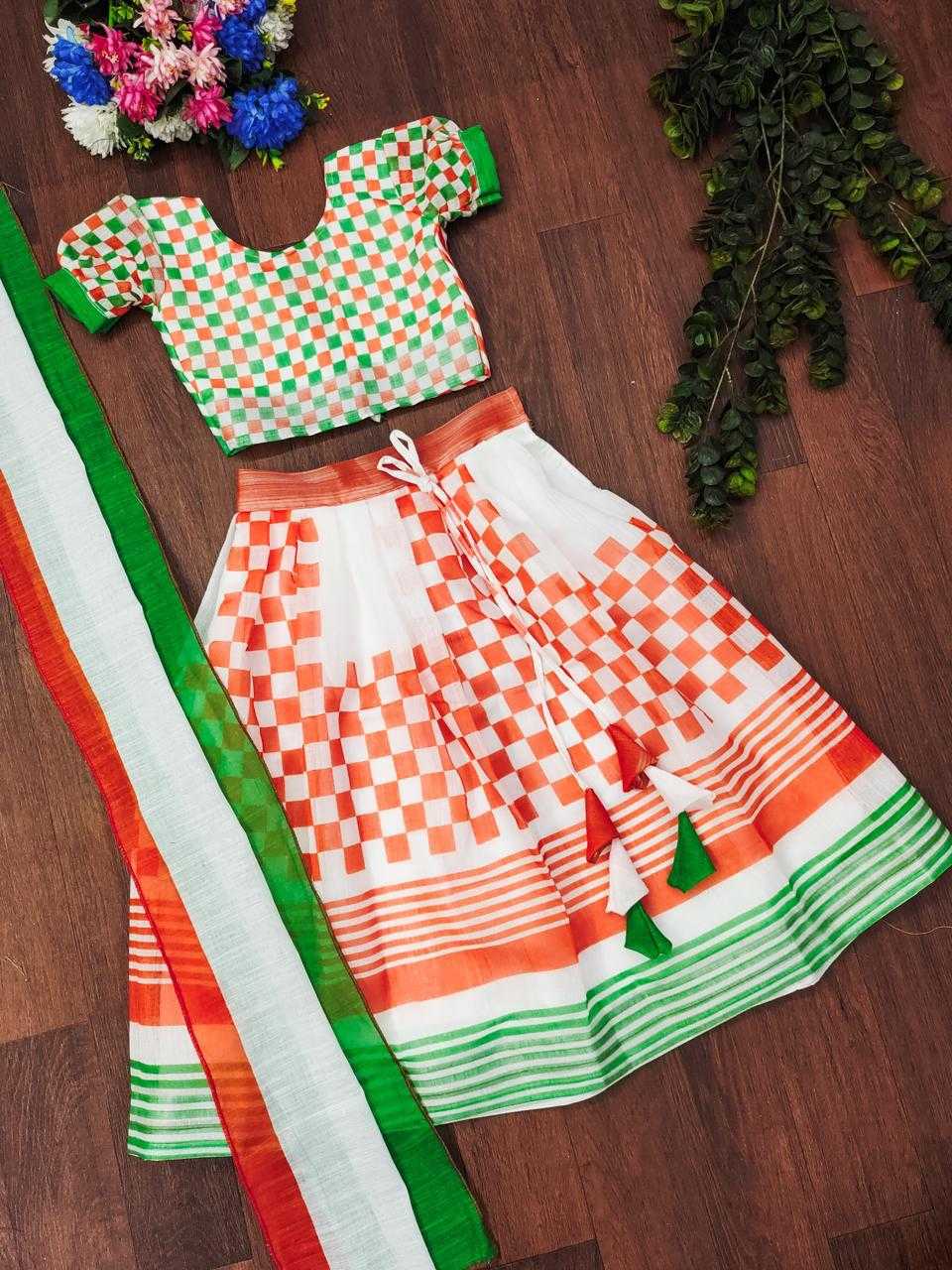 Ynf Cotton KESH503 8022 Kids Wear Festive Collections Wholesale Kids Lehenga Indian Wear For Kids Republic Day Collections Manufacturer- Kids Exports