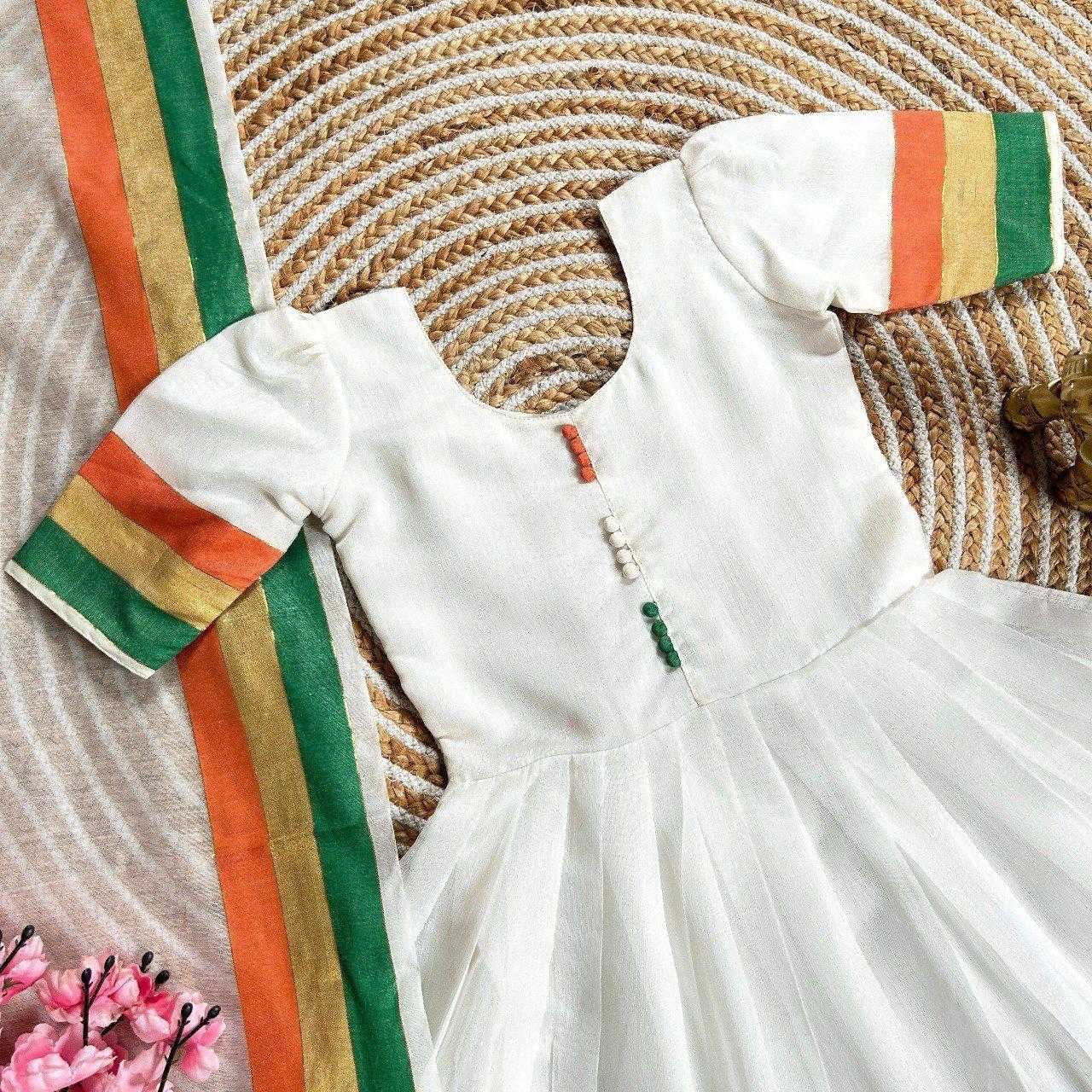 Ynf Cotton KESH503 8118 Kids Wear Festive Collections Wholesale Kids Gown Indian Wear For Kids Republic Day Collections Manufacturer- Kids Exports