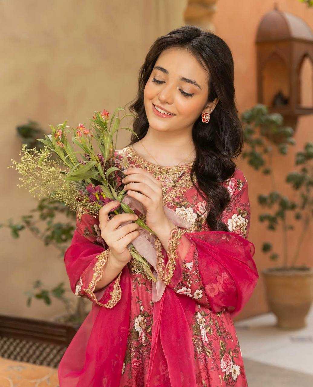 Ynf Georgette RIN234 218 Kids Wear Wholesale Kids Gown Kids Anarkali Suits Kids Ethnic Gowns Manufacturer- Kids Exports