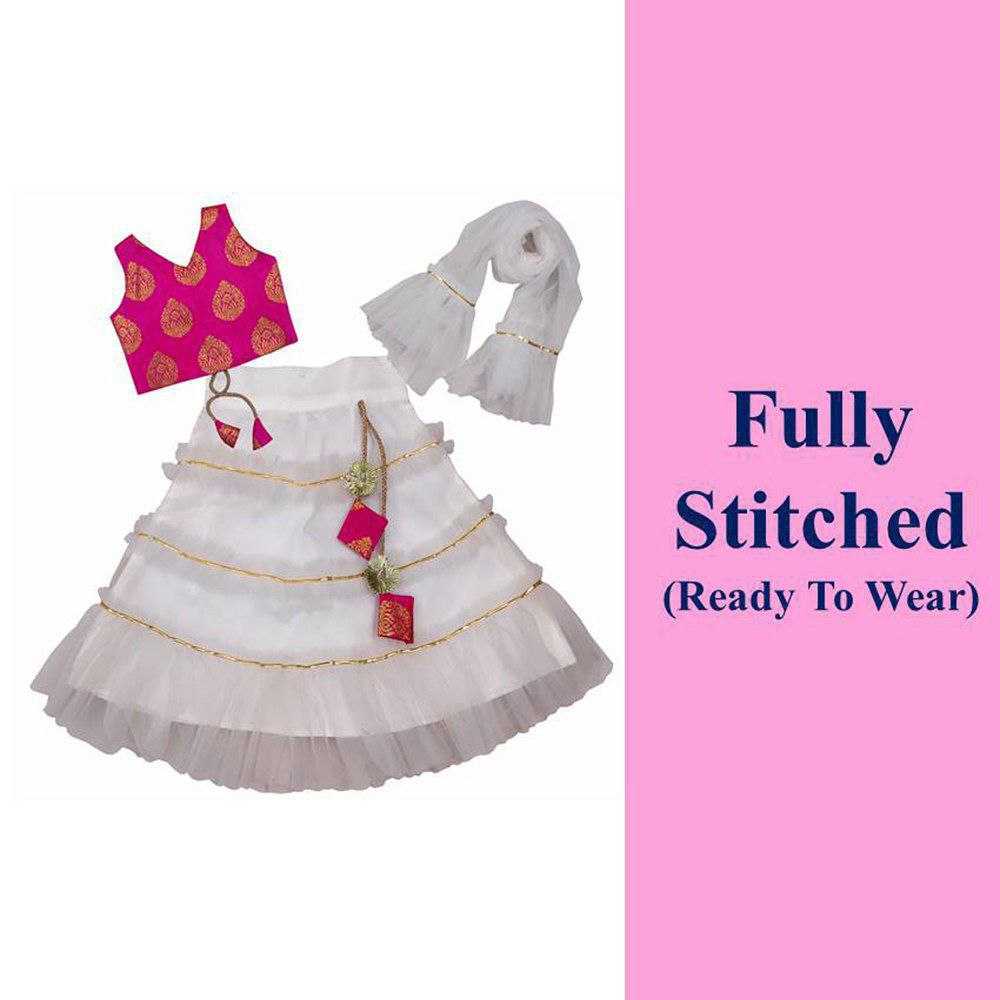 Ynf Net KESH461 35 Kids Wear Wholesale Kids Ghagra Choli Kids Navratri Outfits Manufacturer- Kids Exports