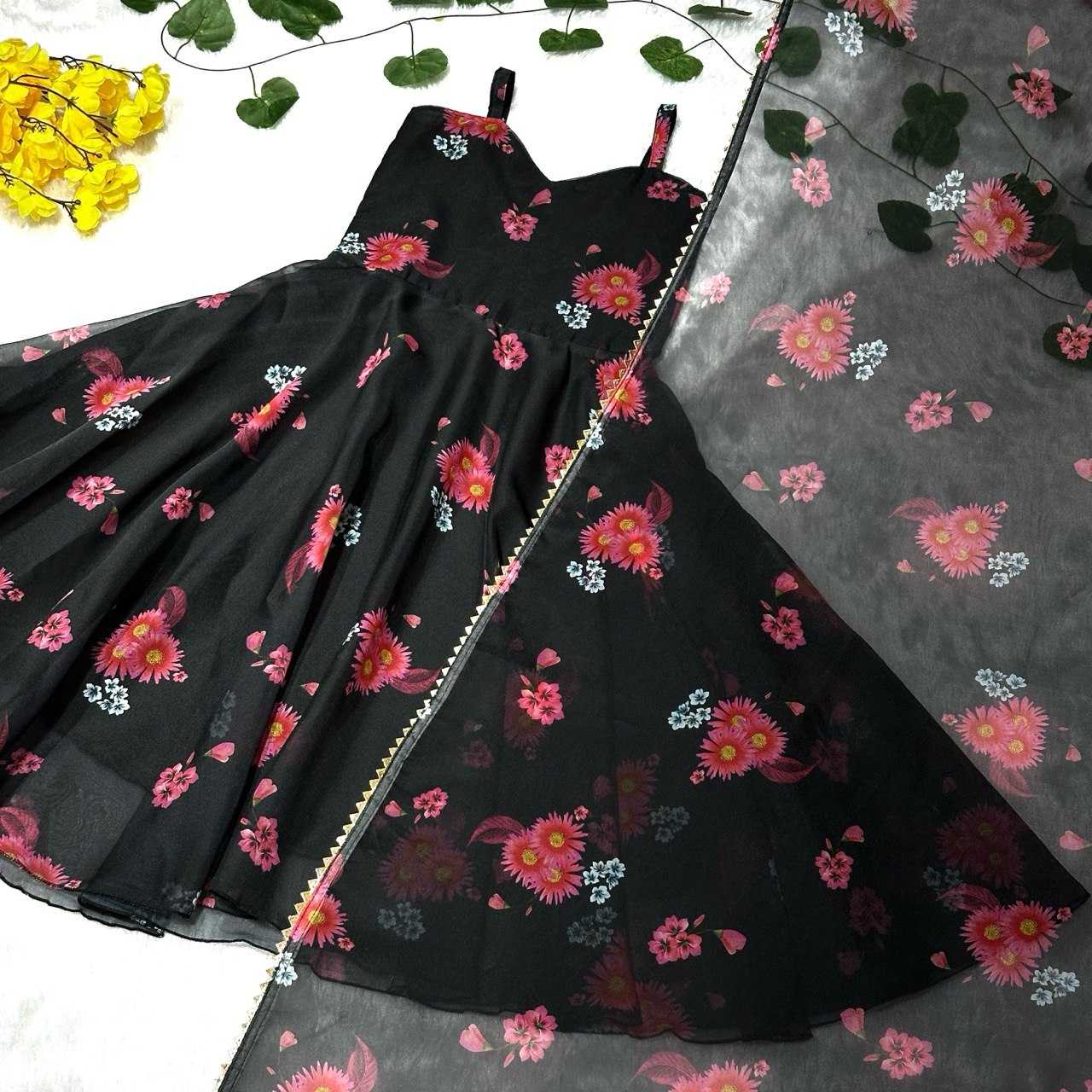 Ynf Organza KESH505 Real Modeling Kids Wear Wedding Collections Festive Collections Wholesale Kids Gown Kids Ethnic Wear Kids Wedding Outfits Manufacturer- Kids Exports