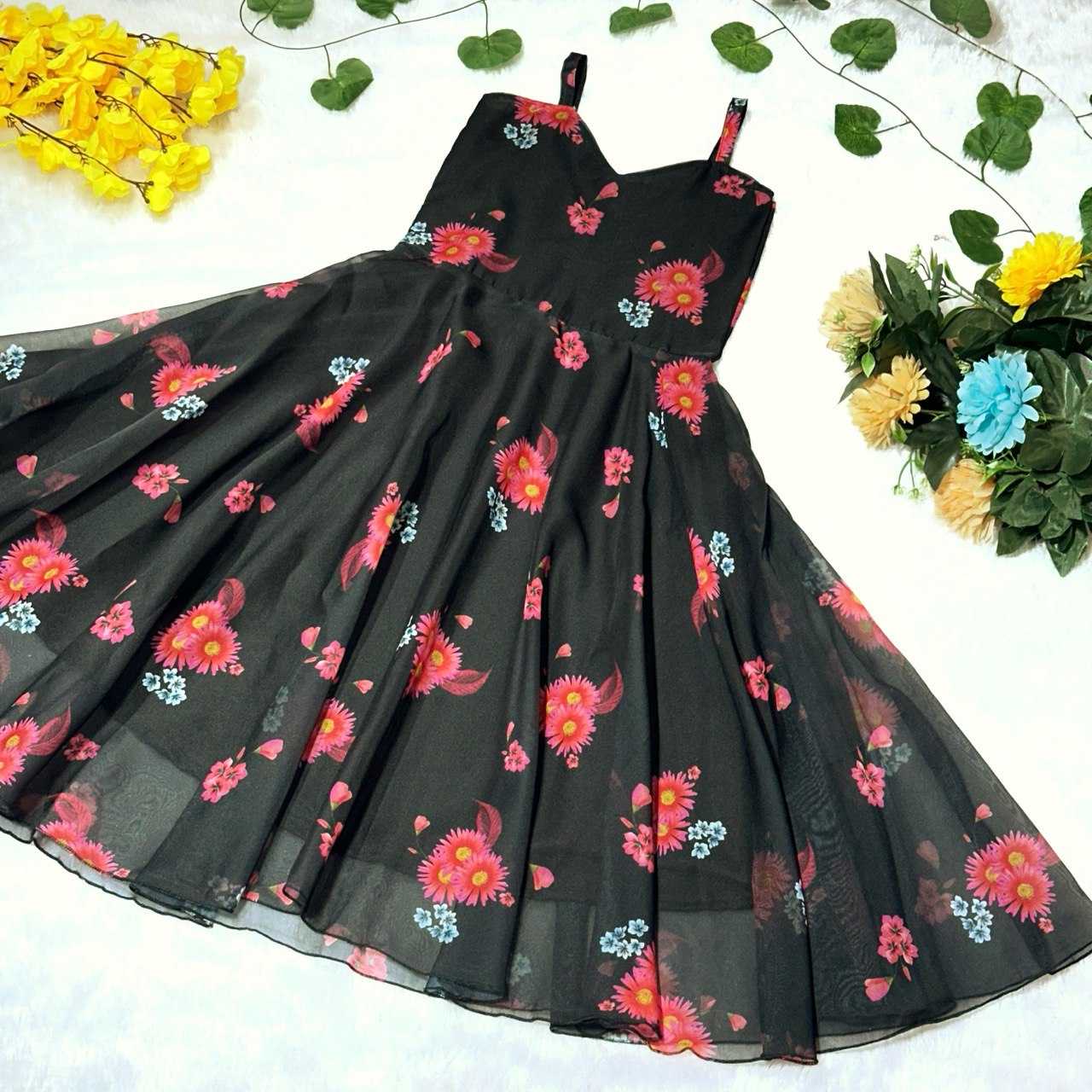Ynf Organza KESH505 Real Modeling Kids Wear Wedding Collections Festive Collections Wholesale Kids Gown Kids Ethnic Wear Kids Wedding Outfits Manufacturer- Kids Exports