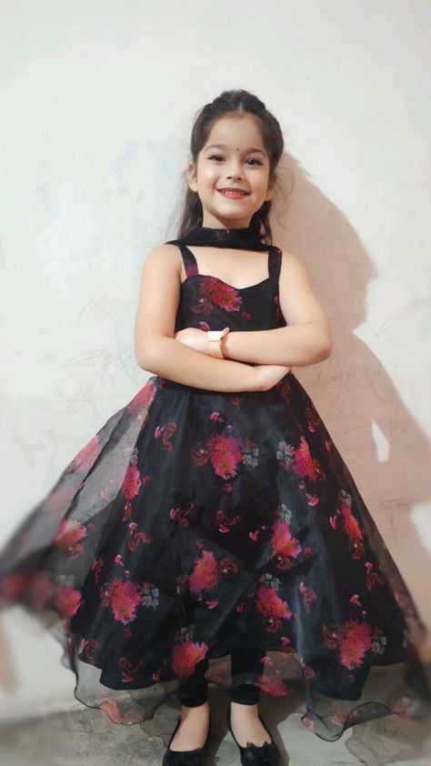 Ynf Organza KESH505 Real Modeling Kids Wear Wedding Collections Festive Collections Wholesale Kids Gown Kids Ethnic Wear Kids Wedding Outfits Manufacturer- Kids Exports