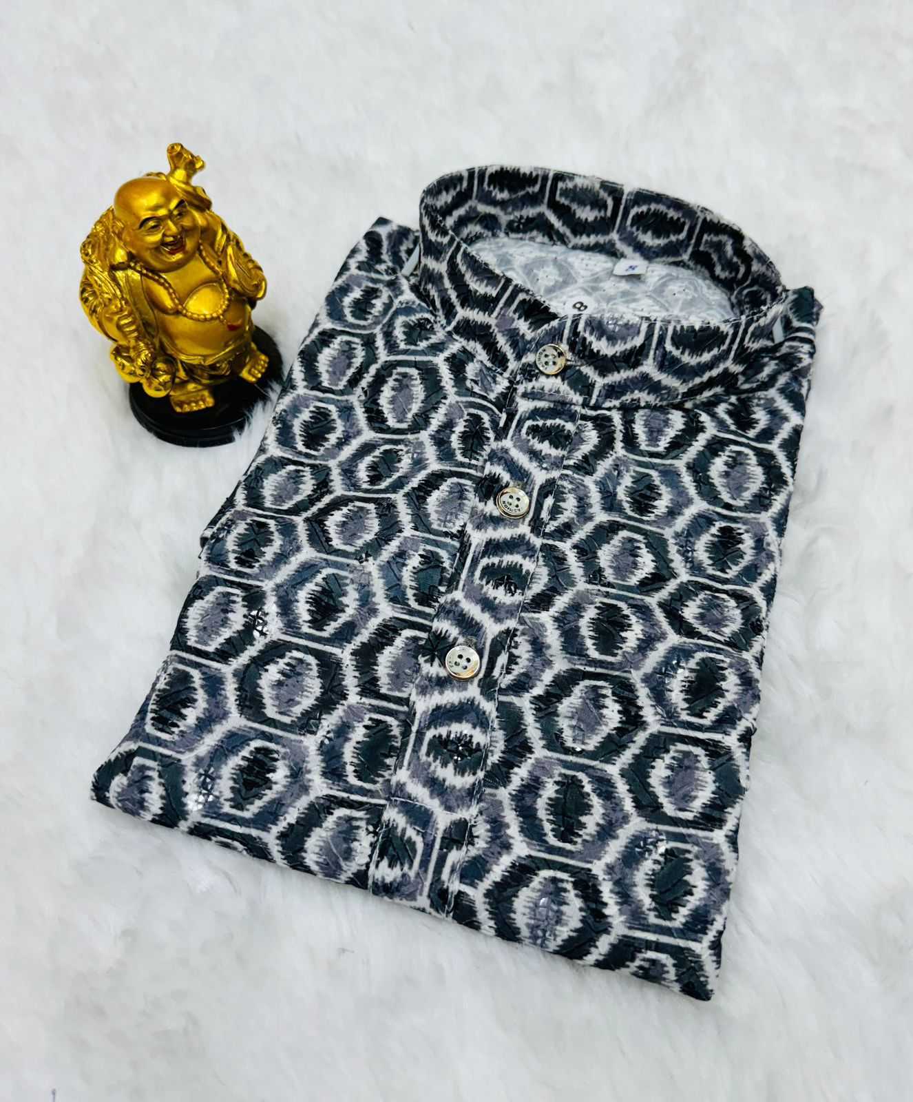 Ynf Pure Cotton KESH493 BOYS Kids Wear Wholesale Boys Kurta Pyjama Kids Kurta Pajama Baby Boy Kurta Set Manufacturer- Kids Exports