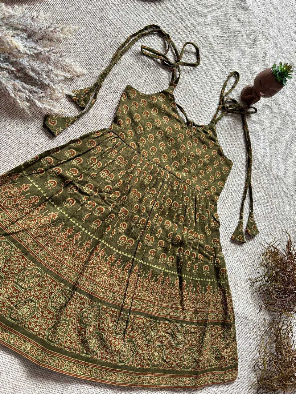 Ynf Pure Cotton RIN107 401 Kids Wear Wedding Collections Festive Collections Wholesale Embroidered Frock Girls Cotton Frocks Kids Festive Wear Manufacturer- Kids Exports