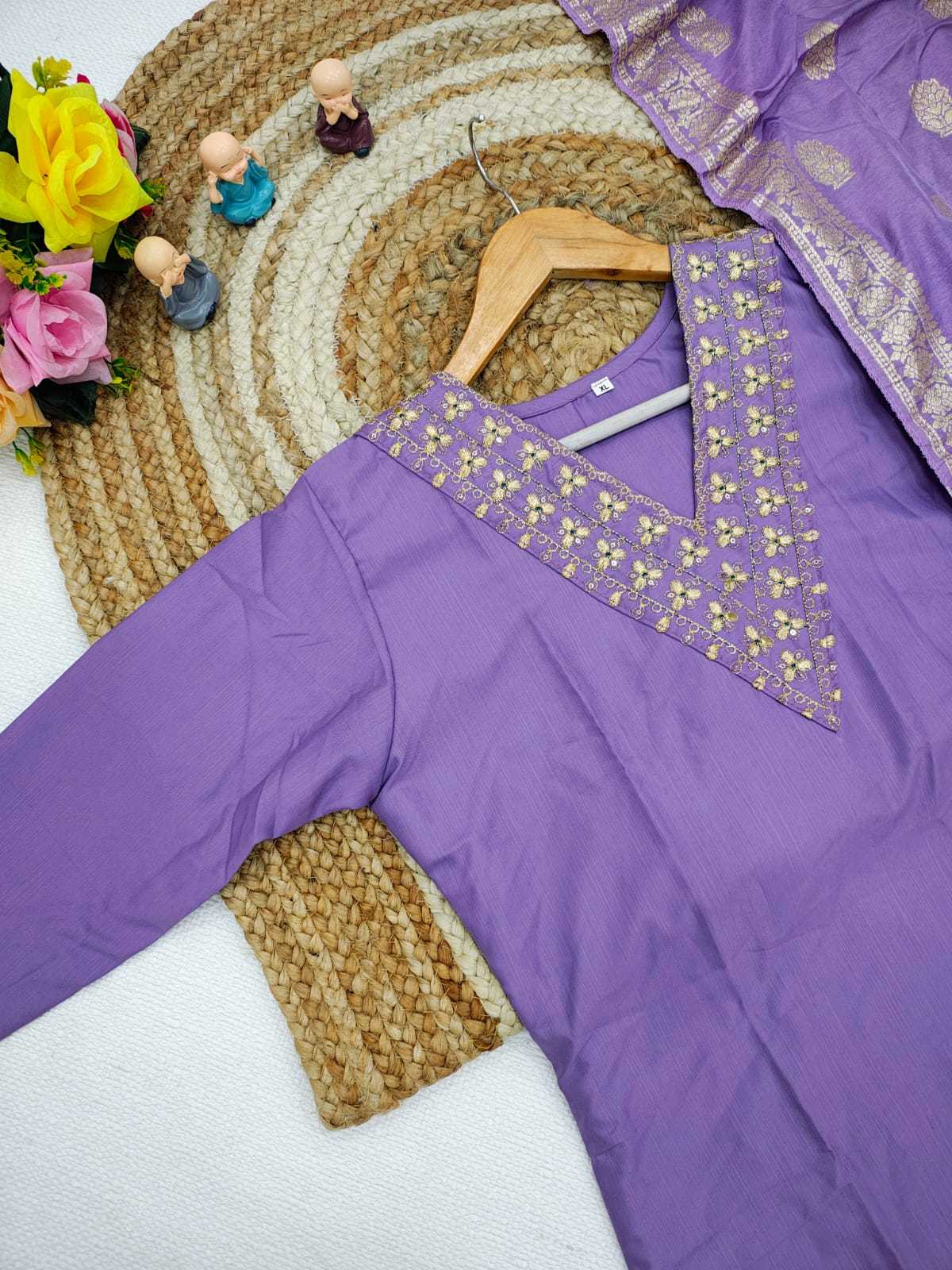 Ynf Rayon RIN222 K4 Kids Wear Wholesale Top & Pant Embroidered Frock Kids Designer Frock Manufacturer- Kids Exports