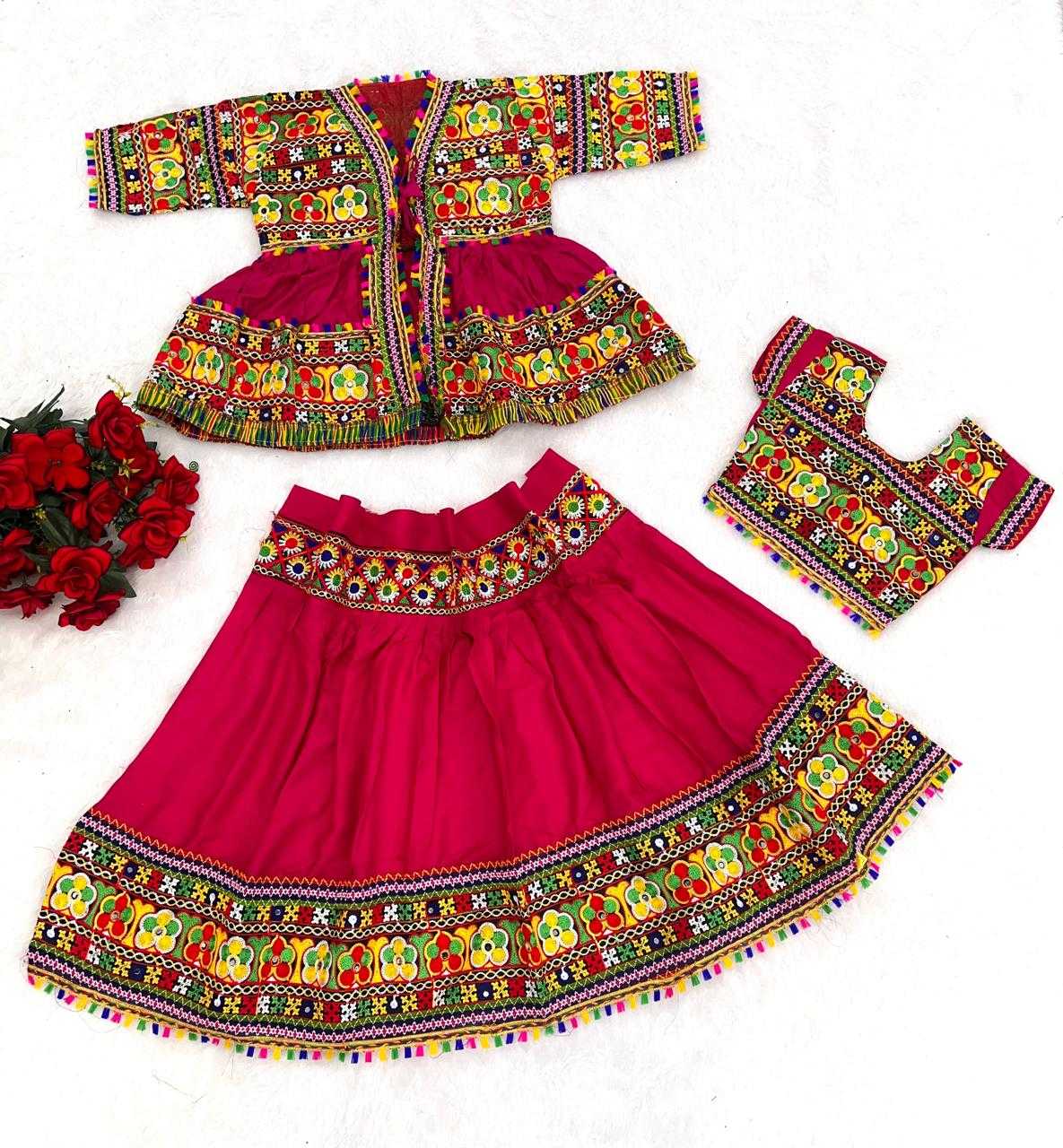 Ynf Cotton RIN235 YANTRA Kids Wear Festive Collections Wholesale Kids Navratri Outfits Navratri Chaniya Choli Navratri Dresses Manufacturer- Kids Exports