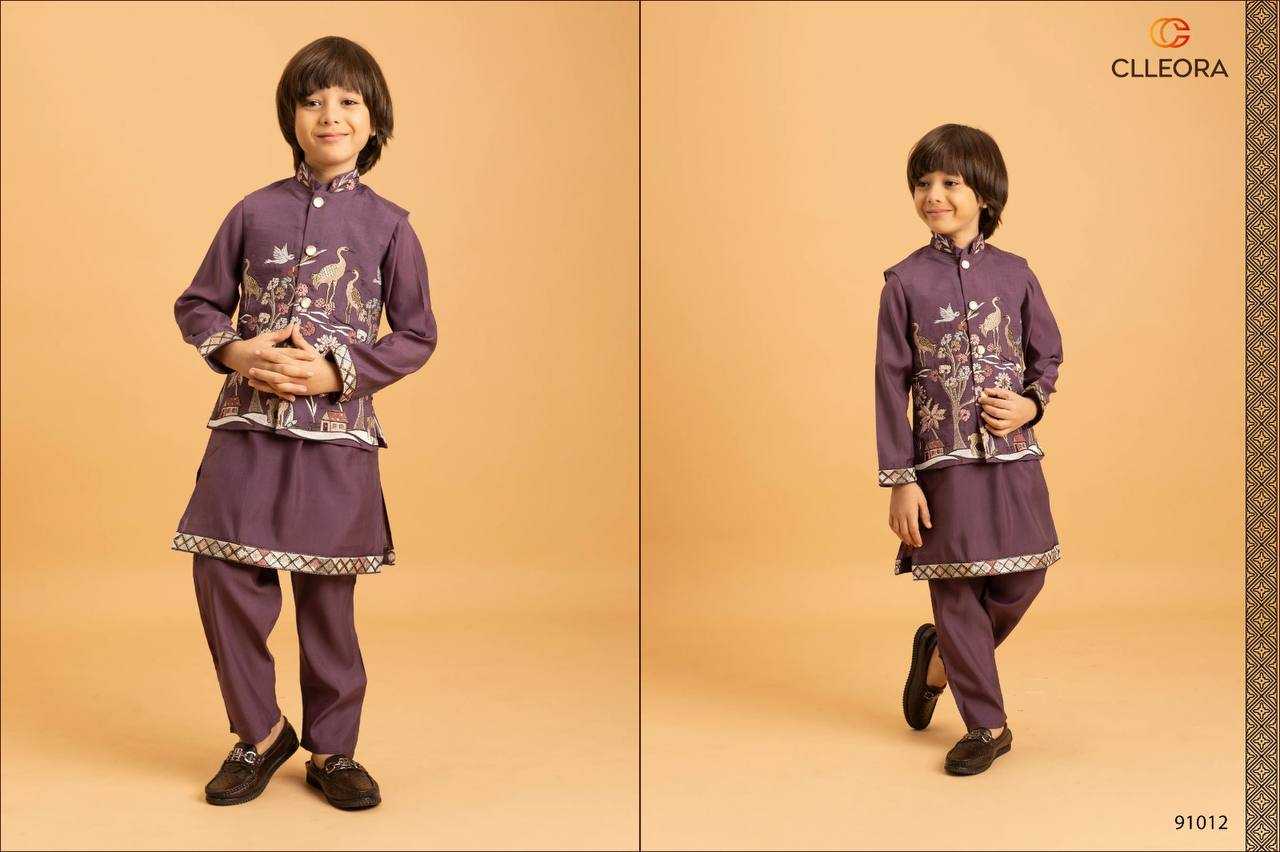 Ynf Fancy RIN202 001 Kids Wear Wholesale Boys Kurta Pyjama Kids Ethnic Wear Kids Festive Wear Manufacturer- Kids Exports